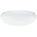 Lithonia Lighting FM 22 ACLR LP M4 One-Light Fluorescent Flush-Mount Ceiling Fixture, White Acrylic