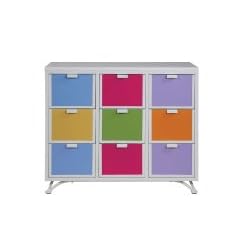 Powell Furniture Little MissMatched Switcharoo 9 Drawer Chest by Furniture