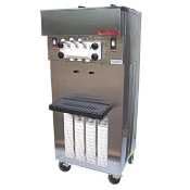 SaniServ Twin - Twist Soft Serve Ice Cream/Yogurt Machine - Floor Model - 11 Quart Capacity per Side