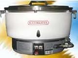 Ricemaster Commercial Rice Cooker, Propane Gas, 55 Cup Capacity, Push Start Button, Cook And Hold