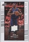 2008-09 Upper Deck Game Jerseys #GABW - Ben Wallace