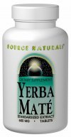 Source Naturals Yerba Maté 600mg, Known for its Rejuvenating, Nutritional, and Energizing Effects, 90 Softgels