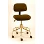 Bevco 8200CH - Bevco Ergonomic Static-Safe Industrial Chair, Charcoal, 20"-25" Height Adjustment Range, Tubular Steel Base