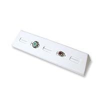 Five Ring Stand Display White Rings Jewelry Display Five Ring Stand Display White Rings Jewelry Display