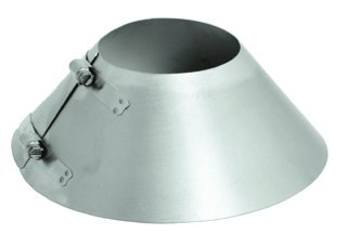 DuraVent FSC10 Stainless Steel FasNSeal Storm Collar for 10 Inch FasNSeal Vent Pipe From the FasNSeal Series