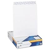 Columbian CO928 Columbian Grip Seal Catalog Envelopes, 11-1/2x14-1/2, 28lb, White Wove, 100/Bx