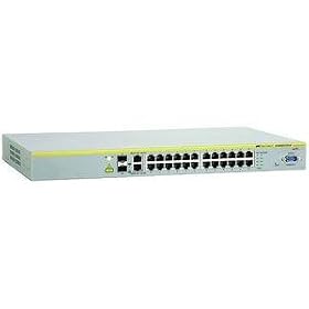 24PORT Managed Poe 10 100 Plus 2 10 100 1000 Or Sfp by Allied Telesis