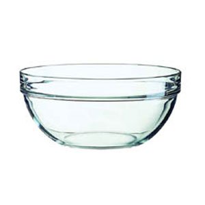 Cardinal Arcoroc 14060 Stackable 7.5 oz. Glass Ingredient Bowl 36/CS