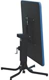 Adjustable Height Tilt Top Table Base: Black Finish