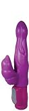 Nasstoys Waterproof Silicone Pure Vibes #74 Purple Bi-directional, Rotating, Thick Tapered 7-inch Shaft