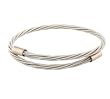 Simply Silver Guitar String Bracelet