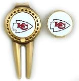 Kansas Ciy Chiefs Hat Clip and Divot Tool Combo