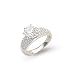 Sterling Silver CZ Solitaire Ring