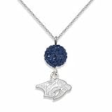 Nashville Predators Ovation Crystal Necklace