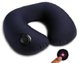 Lewis N. Clark Adjustable On Air Neck Pillow, Blue Lewis N. Clark Adjustable On Air Neck Pillow, Blue