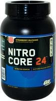 NITRO CORE 24 STRAWBERRY MILKSHAKE 3 LBS BY OPTIMUM NUTRITION