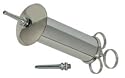 Extra Large 8 ounce Chrome Syringe for Medical Fetish Play