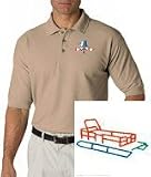 Gestickte Shirt – Herren Polo Shirt mit Ponton Gestickte Shirt – Herren Polo Shirt mit Ponton