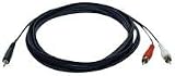 Tripp Lite P314-012 Audio Cable Y Adapter 3.5mm - M/2xRCA-M - 12ft