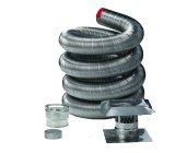 Fireside Chimney Supply FireFlex 316Ti Basic Flexible Chimney Liner Kit - 5.5in x 30ft