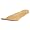 Blank Decks Warning Skateboard Deck (Natural, 8-Inch)