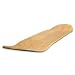Blank Decks Warning Skateboard Deck (Natural)