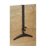 QRT20703 Door Hook, Double Post, 2 Hangers, 19-1/4 Size, Black