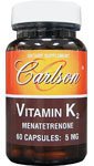 Carlson Vitamin K 5 Mg, 60 Caps,  Bottle