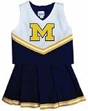 Michigan Wolverines Cheerdreamer Young Girls Cheerleader Uniform