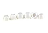 One Set/3 sizes - S,M,L CLEAR - High density (thicker) silicone, replacement ear cushions for ear-canal fitting earphones earbuds