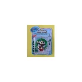 2008 Edition Webkinz Ornament - Relaxing Wreath Monkey
