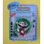2008 Edition Webkinz Ornament - Relaxing Wreath Monkey