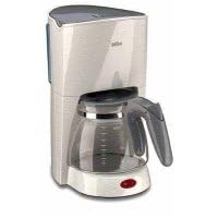 220 Volt (NOT USA COMPLIANT) Braun Coffeemaker 10 Cup Black Or White by Braun