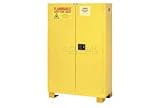 Flammable Cabinet With Legs - Manual Close Door 45 Gallon