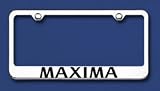 Nissan Maxima Engraved Chrome Frame