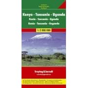 East Africa Road Map (Country Road & Touring) (Road Maps)