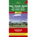 East Africa Road Map (Kenya, Tanzania, Uganda) (German Edition)