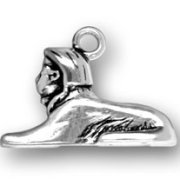 .925 Greatest Silver Sphinx Charm by SilverChicks Egypt photo .925 Greatest Silver Sphinx Charm by SilverChicks Egypt