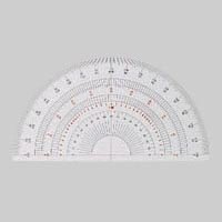 【クリックで詳細表示】分度器 B-18： 文房具・オフィス用品