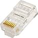 New Steren Cat6 Modular Plug Solid 25 Pack 8 Conductor Beryllium Copper Modular Jack Contacts