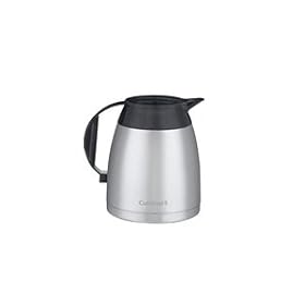 Cuisinart DTC-975TC12BSS 12-Cup Stainless Thermal Carafe with lid, Black