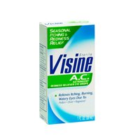 Huge save oneye antihistamine drops Visine A.C. Redness Reliever Eye Drops Astringent, 1-Ounce