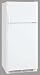 Kitchen & Housewares : Frigidaire FRT21S6JW 20.5 cu. ft. Top-Freezer Refrigerator with 2 Glass Shelves, 2 Humidity Controls and Clear Deli Drawer: White