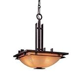 Minka Lavery Lights 1275-357 Bowl Pendant - Iron Oxide Lineage Contemporary Pendants