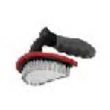 CONTOURED TIRE BRUSH W/HANDLE