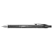 Postscript, Retractable Ballpoint Pen, Fine Pt, 0.7mm, Rubr Grip, Blk Ink CEB50022
