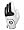 TaylorMade React Tech Golf Glove, Cadet, Left, XL