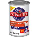 Hill's Science Diet Mature Adult Active Longevity Gourmet Turkey Entree Dog Food - 13-Ounce Can (Pack of 12)