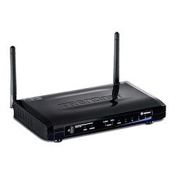 TRENDnet 300 Mbps Concurrent Dual Band Wireless N Router TEW-671BR (Black)