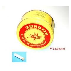 Diesel-Selbstz�nder Z�ndfix Lunten 8mm Dose=100 St�ck